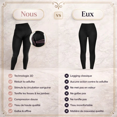Leggings 3D Ëra Lisse et Sculpte